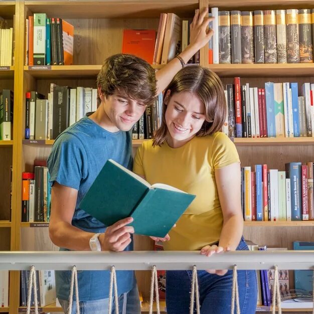 Reading books video