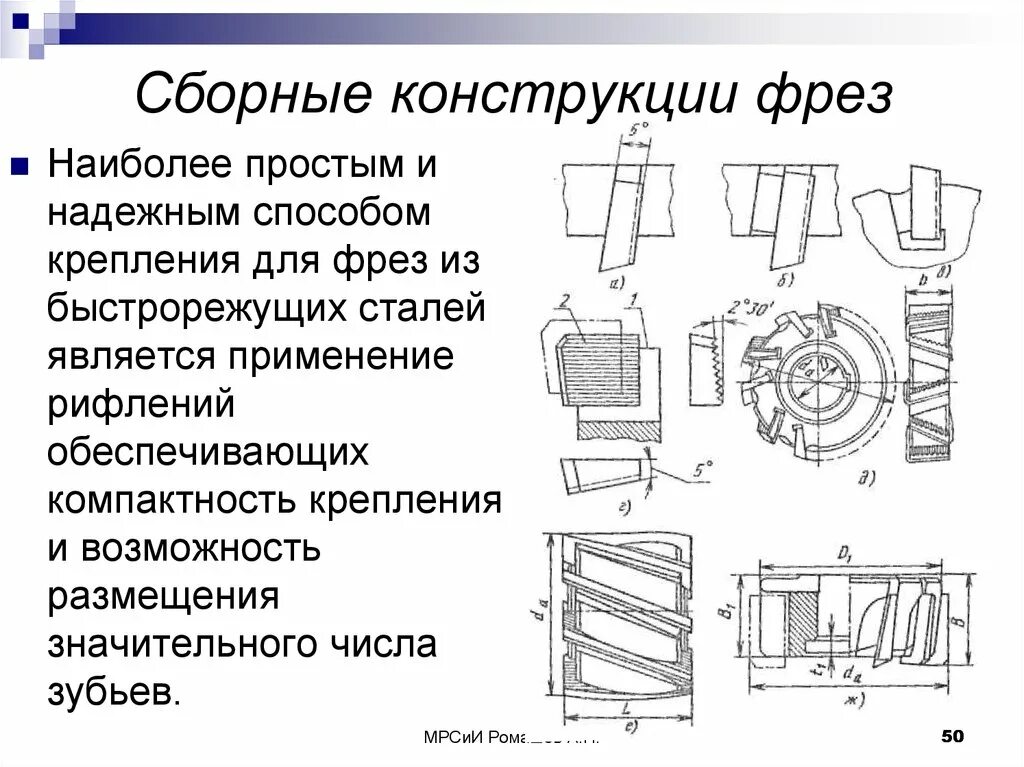 Конструкция фрез. Конструкция сборных фрез. Основные элементы конструкции фрезы. Фрезы. Основные типы, конструкции. Фреза классификация