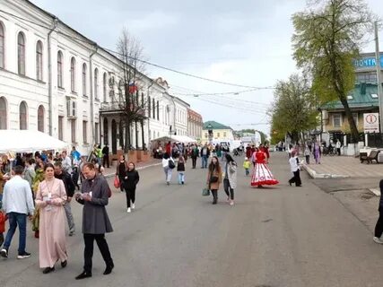 Открытие пешеходной спасской киров