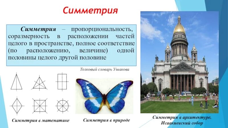Какому типу симметрии