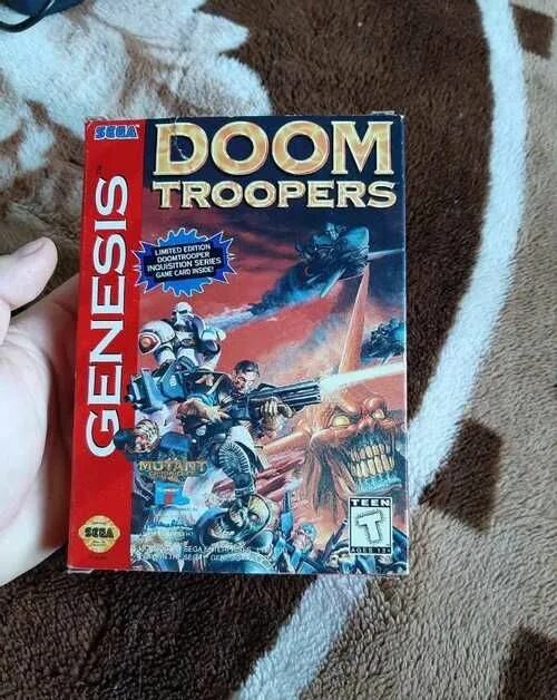 Дум труперс сега игра. Doom Troopers. Doom Troopers Sega обложка. Doom troopers sega