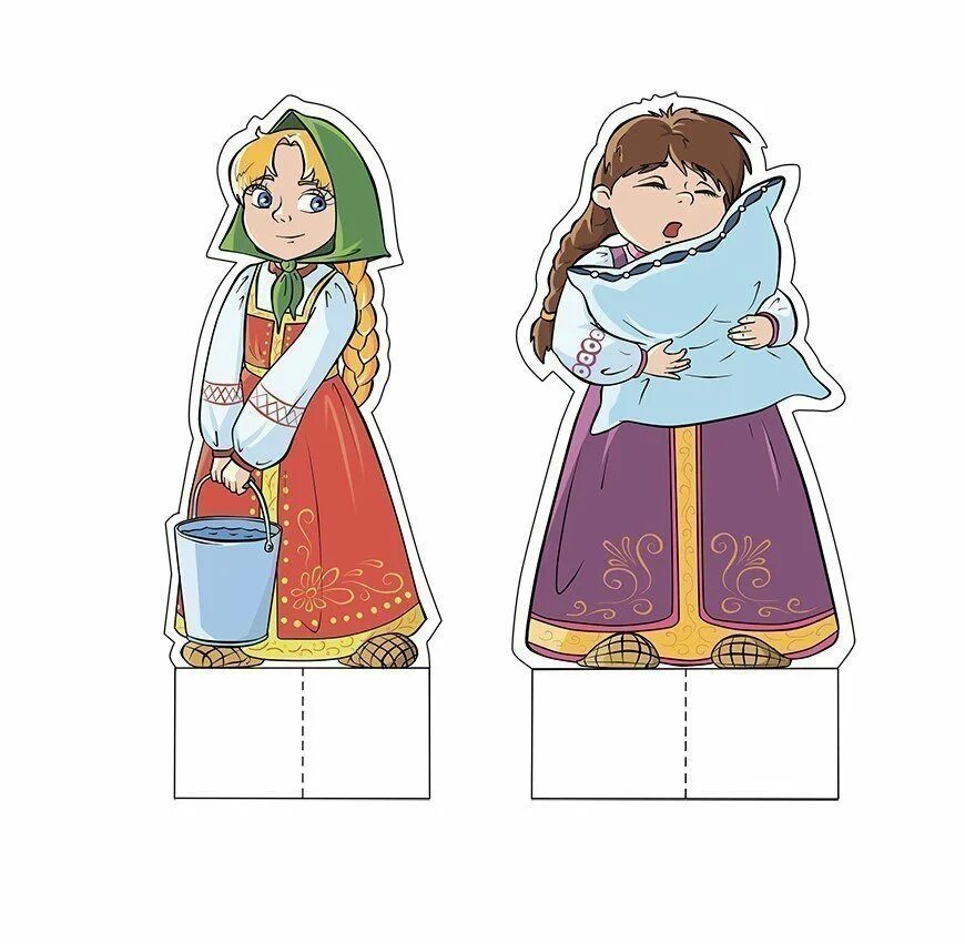 Как нарисовать рукодельницу
