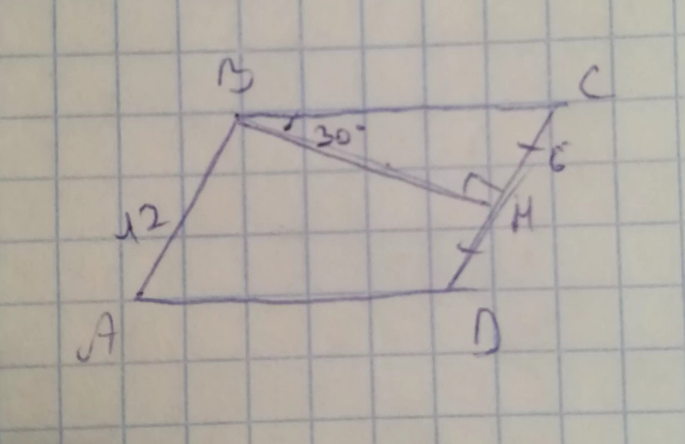 Высота в параллелограмме делит сторону пополам. Высота опущенная на сторону параллелограмма. Опущенная высота параллелограмма. Вс параллелограмма АВ=12 см периметр.