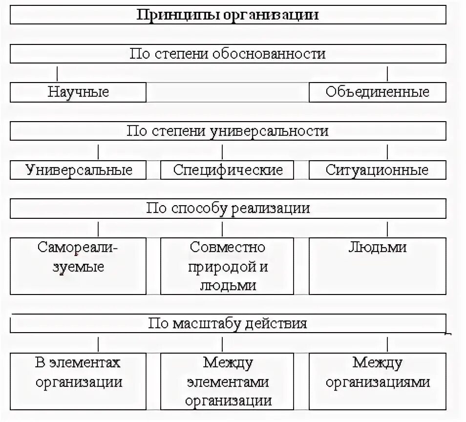 Классификация частных принципов управления. Классификация принципов организации. Общая классификация принципов организации. Классификация организационных принципов. Смирнову).