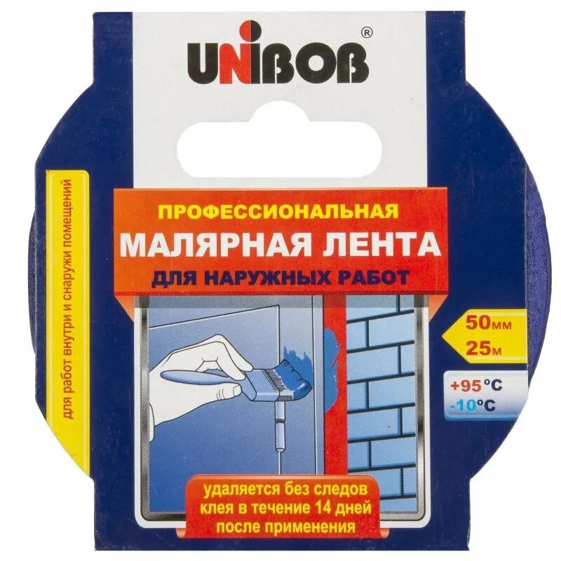 Скотч малярный unibob. Профессиональная малярная лента Unibob 25х25. Лента малярная Unibob, 50 мм х 25 м, синий. Малярная клейкая лента Unibob 50 мм х 25 м желтая. Unibob малярная 25 мм х 25 м 25 мм 25 м.