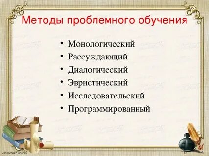 Технология проблемного обучения презентация
