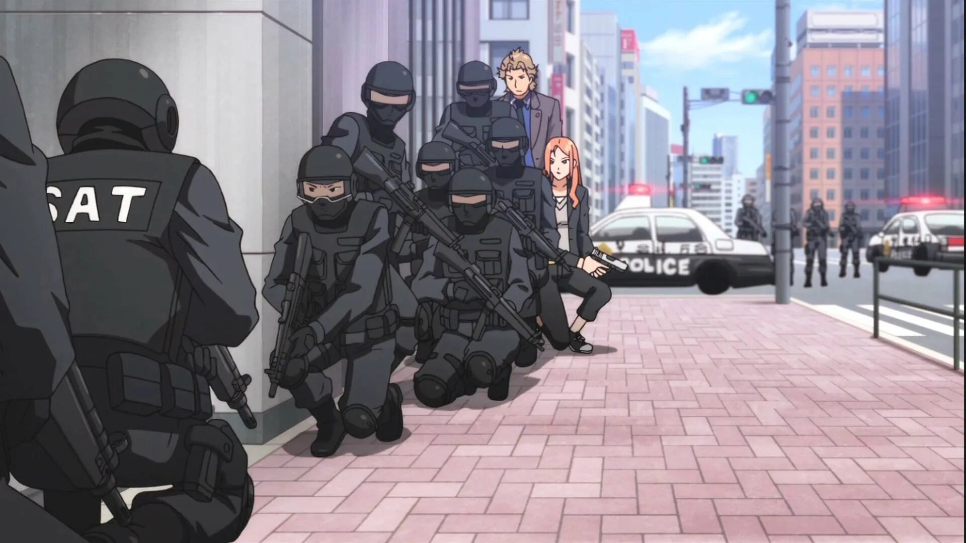 Special Assault Team Япония. Cant find animation association swat