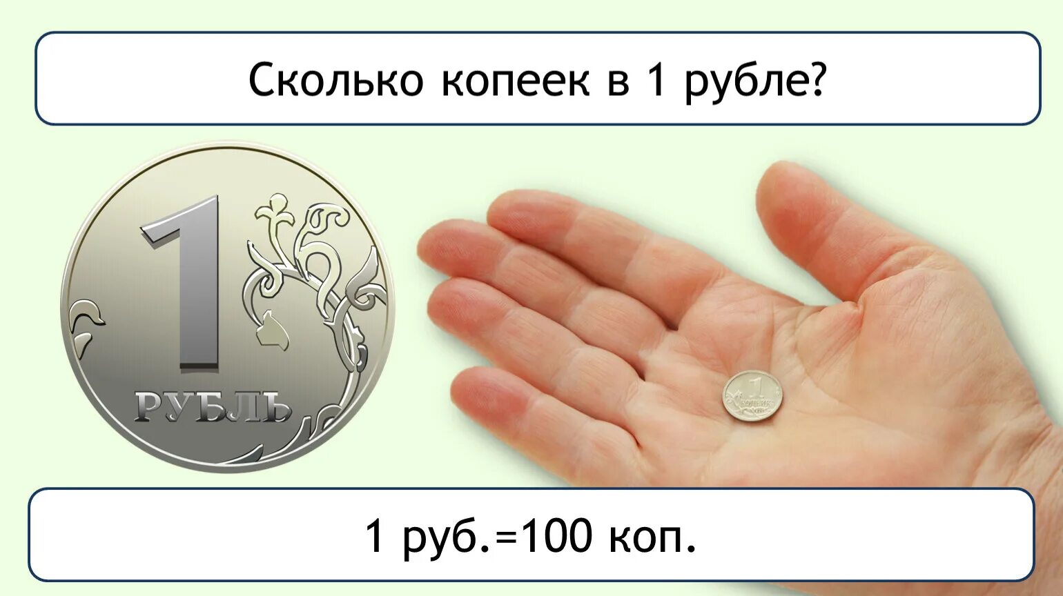 1 Рубль 100 копеек. 1 Рубль в копейках. Сколько копеек в 1 рубле. 100 Копеек в рублях.