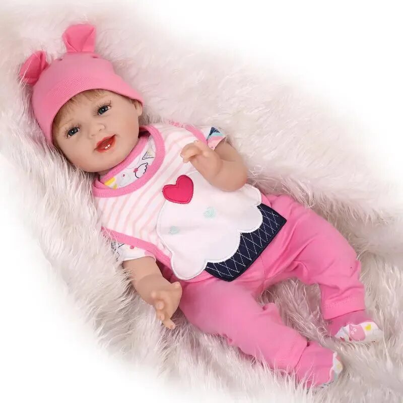 Куклы реборн мягкие. Куклы bebe Reborn. Кукла Reborn Baby 55 см. Реборн 55 см. Силиконовая кукла реборн 55 см.