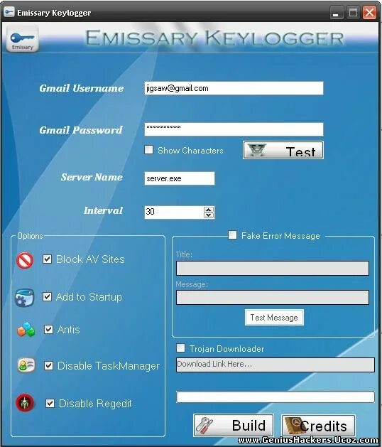 Error add message