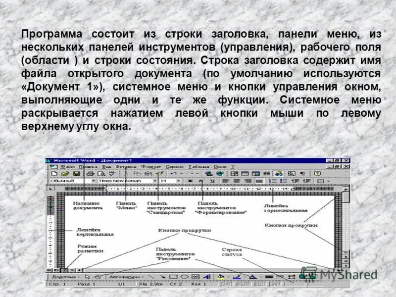 Что отображается в строке заголовка. Строка заголовка. Строка заголовка программы. Строка заголовка содержит. Из чего состоит строка состояния.