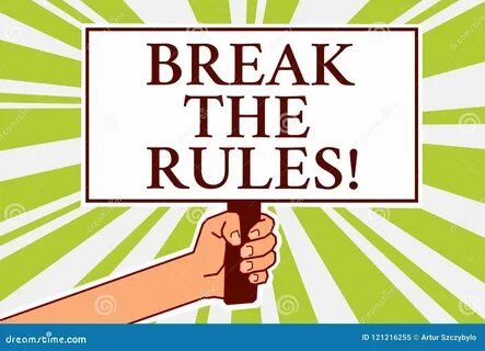 But the rules