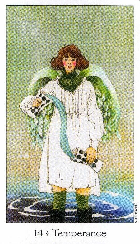 Умеренность и паж. Dreaming way tarot галерея. 14 аркан таро. галерея таро путь сновидений умеренность. аркан умеренность таро.