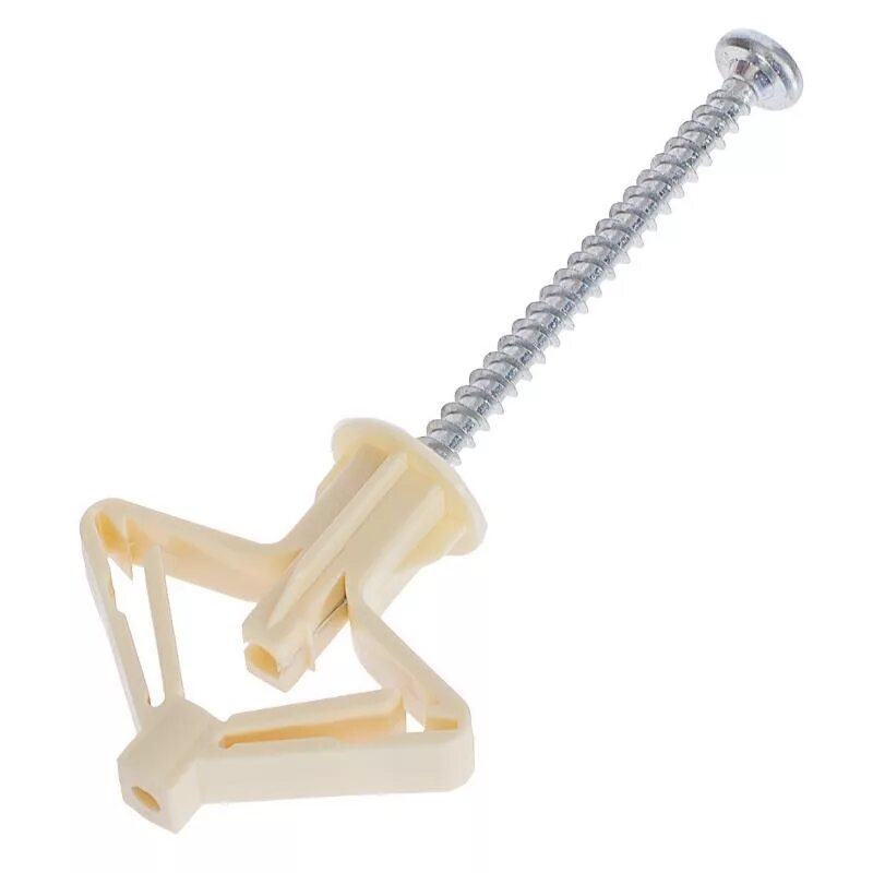 анкер для гипсокартона standers, без шурупа, нейлон, 200 шт. дюбель rosett. анкер нейлоновый для гск с шурупом 4х35мм. анкер нейлоновый. анкер standers для листовых материалов, pla.