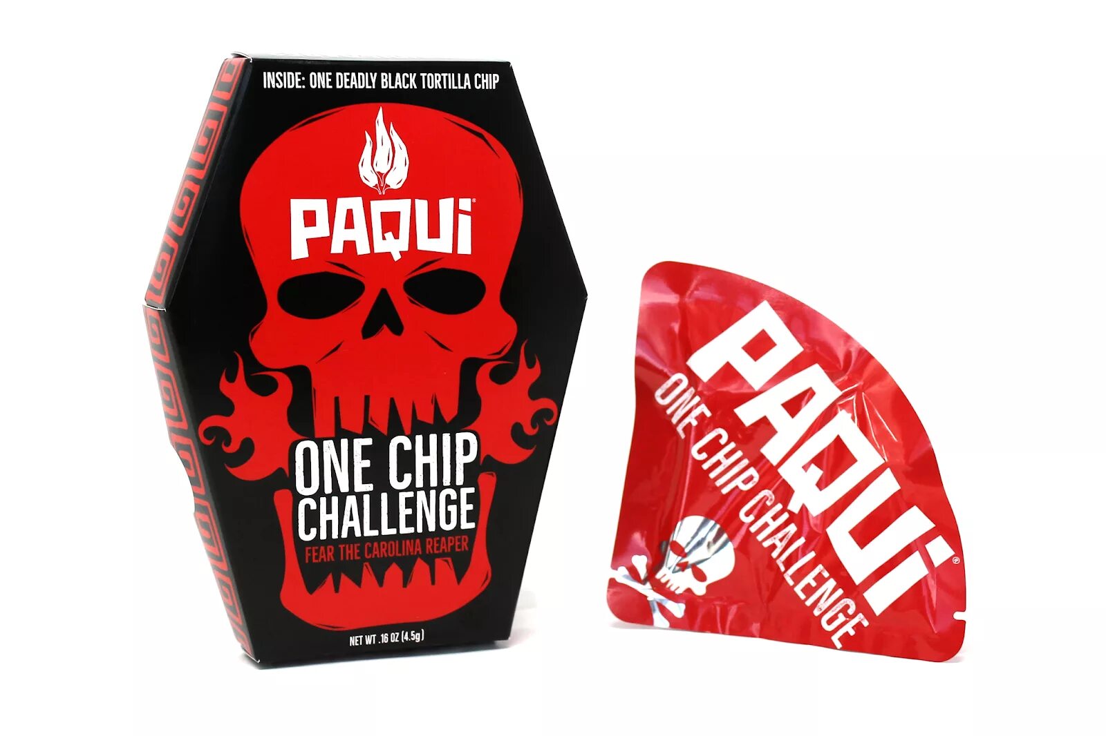 Чипсы гроб. Paqui one Chip Чипса. Острые чипсы Paqui. Острый чипс Paqui.