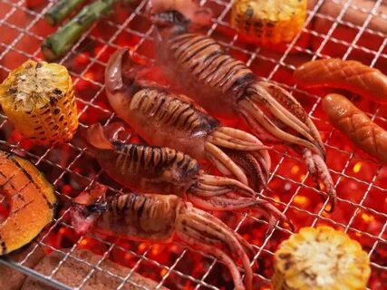 Морепродукты на костре рецепты