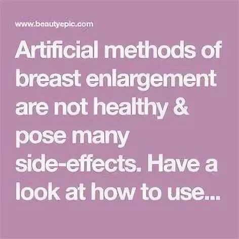 Artificial methods