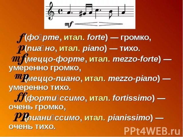 Обозначение музыкальных терминов. Форте и пиано в музыке. Динамика динамические оттенки в музыке. Что означает слово форте в музыке. Музыкальные термины динамика.