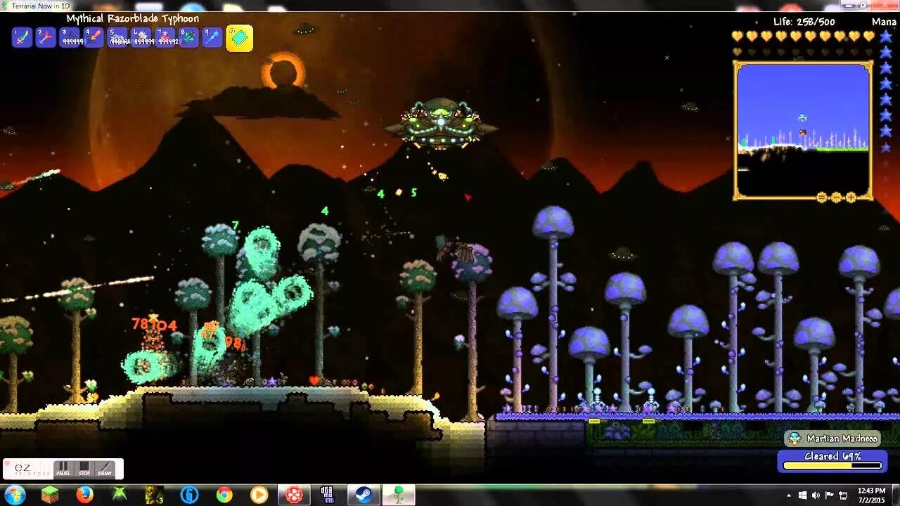 багряная броня террария. вся броня в террарии. босс солнечного затмения в террарии. 1. матрон террария 1 4.