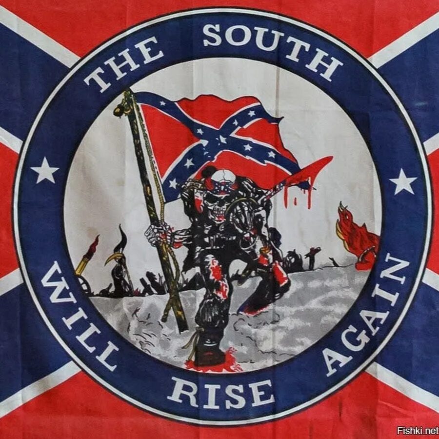 The south will rise again. Флаг конфедерации южных штатов. The south will rise again. We will rise again. Флаг конфедерации.