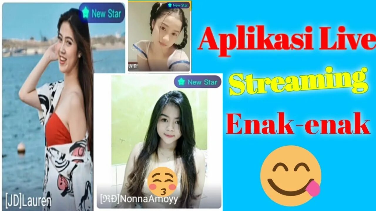 Aplikasi Live streaming Enak Enak.