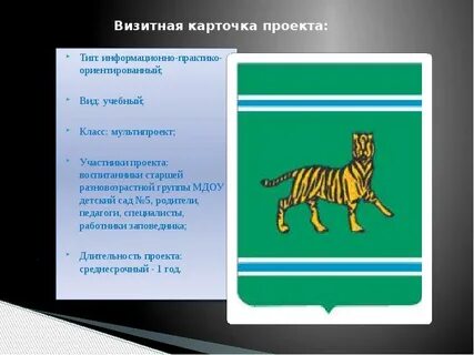 Визитная карточка по окружающему миру 4 класс
