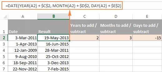 Date add month