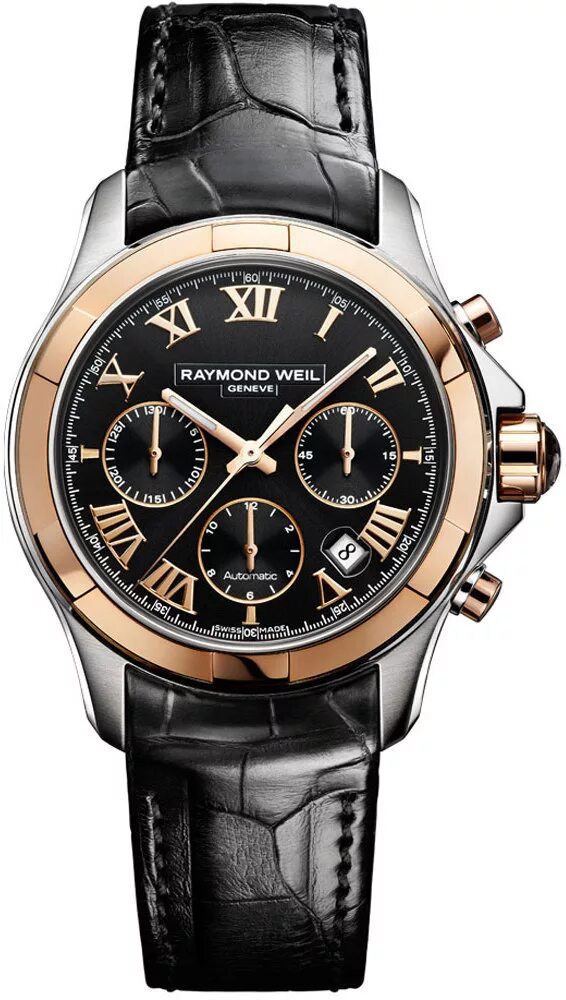 Часы Raymond Weil Parsifal. Đồng hồ Raymond Weil Parsifal Chronograph Automatic 7260.