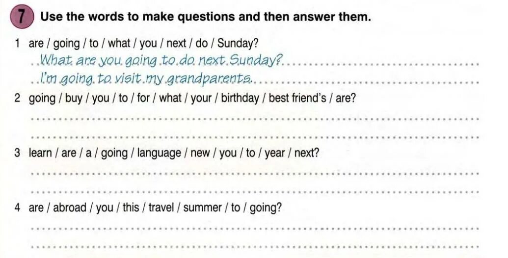 Make up questions to the answers. Use the Words to make questions then answer them 5 класс. Make questions and answer them. To use the Words to make questions then answer them. Make questions to the answers.