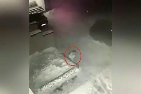 Упала во время эфира