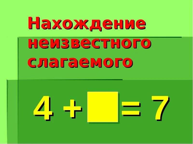 Нахождение неизвестного слагаемого. Задания по математике неизвестное слагаемое. Нахождение неизвестного слагаемого 2 класс. Задачи для дошкольников на нахождение неизвестного слагаемого.