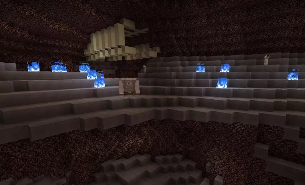 Мод про миры. Netherex-1.12.2-2.2.4. мод nether ex. майнкрафт мод на нижний мир. майнкрафт зимний биом ночью.