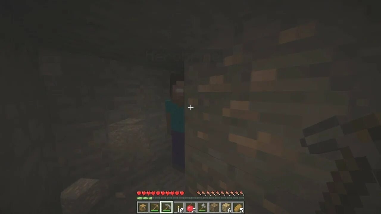 From the fog herobrine