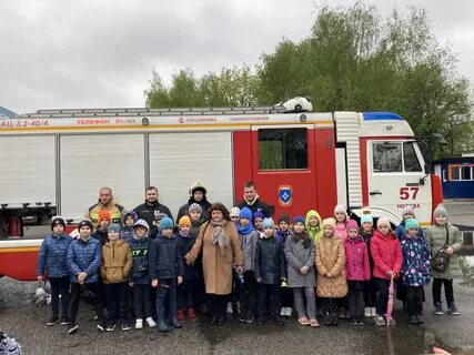 Экскурсия на пожарную станцию для детей