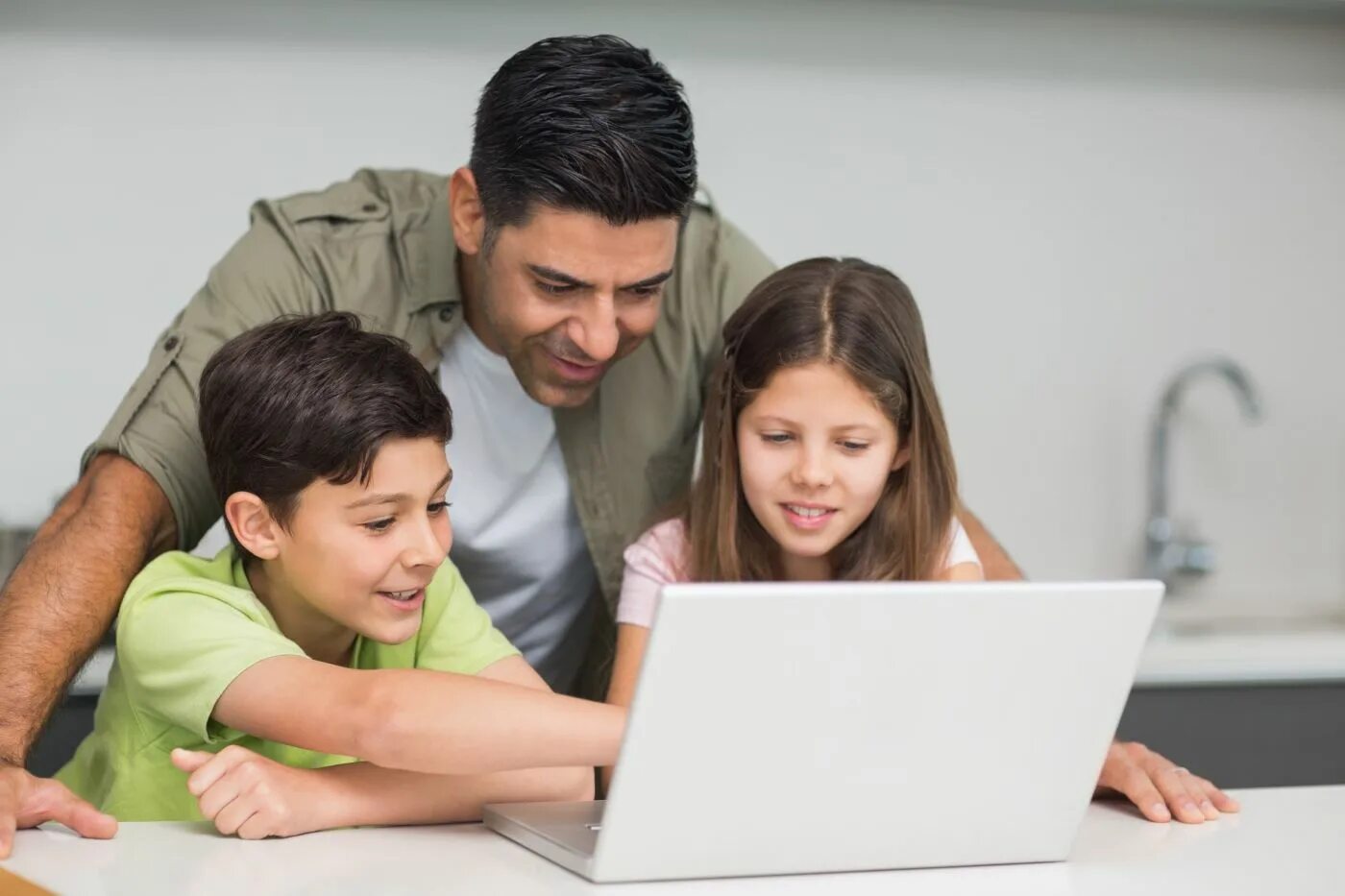 Spend time on the computer