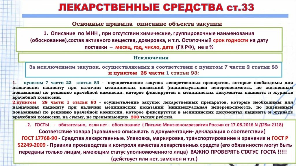 Госзакупки медицинских препаратов. Описание в тендере. Проведении госзакупок медицинского оборудования. Документ описывающий правила проведения закупки. Ст реализовать