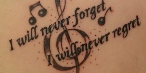 I will never forget