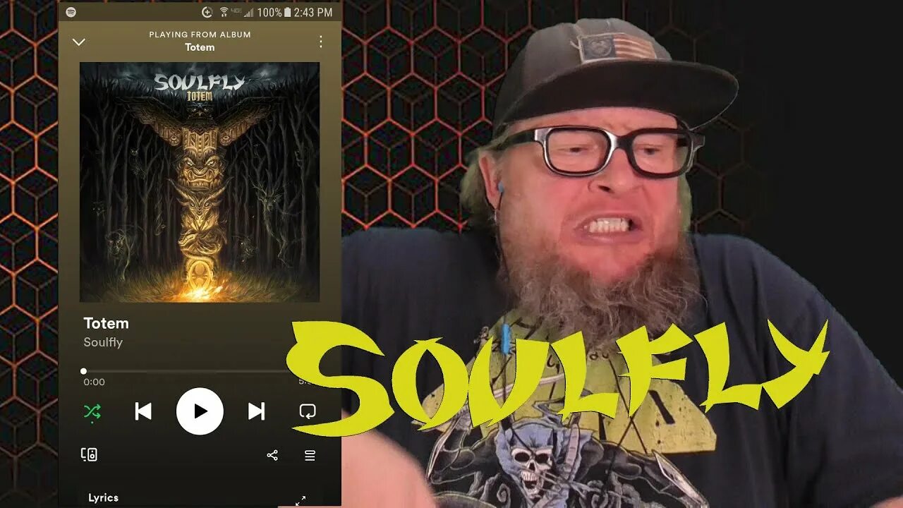 Totem the first. Soulfly totem. soulfly totem 2025. soulfly totem cover. soulfly primitive.