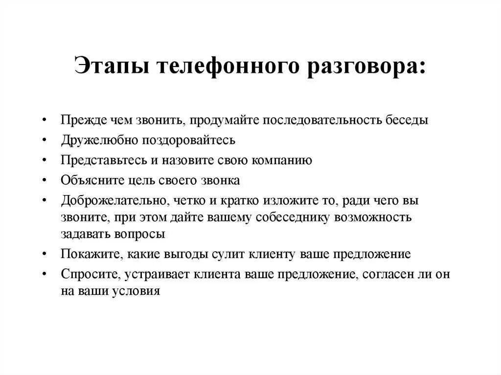 Примеры разговора с клиентом. Этапы ведения телефонных переговоров. Этапы телефонного разговора. Этапы общения телефонного разговора. Алгоритм ведения телефонных переговоров.