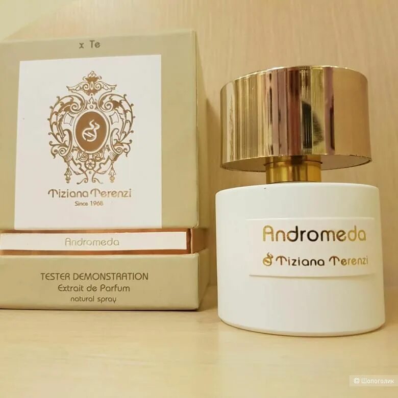 Тизиана терензи отзывы. Andromeda духи Tiziana Terenzi. Тестер Tiziana Terenzi Andromeda EDP 100 ml. Tiziana Terenzi Andromeda духи 100 мл. Tiziana Terenzi Andromeda 100ml EDP.