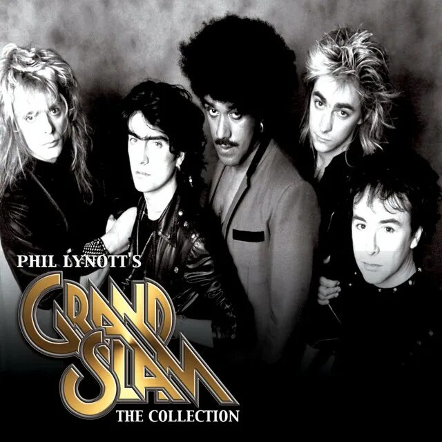 Slam back to music. Фил Линотт. Grand Slam (Band). Philip Lynott - Live document (1984).