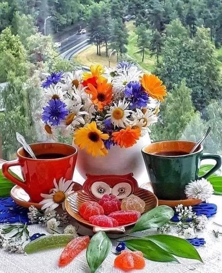 Free photo Flowers Out Field Flowers Cup Heart Coffee - Max Pixel
