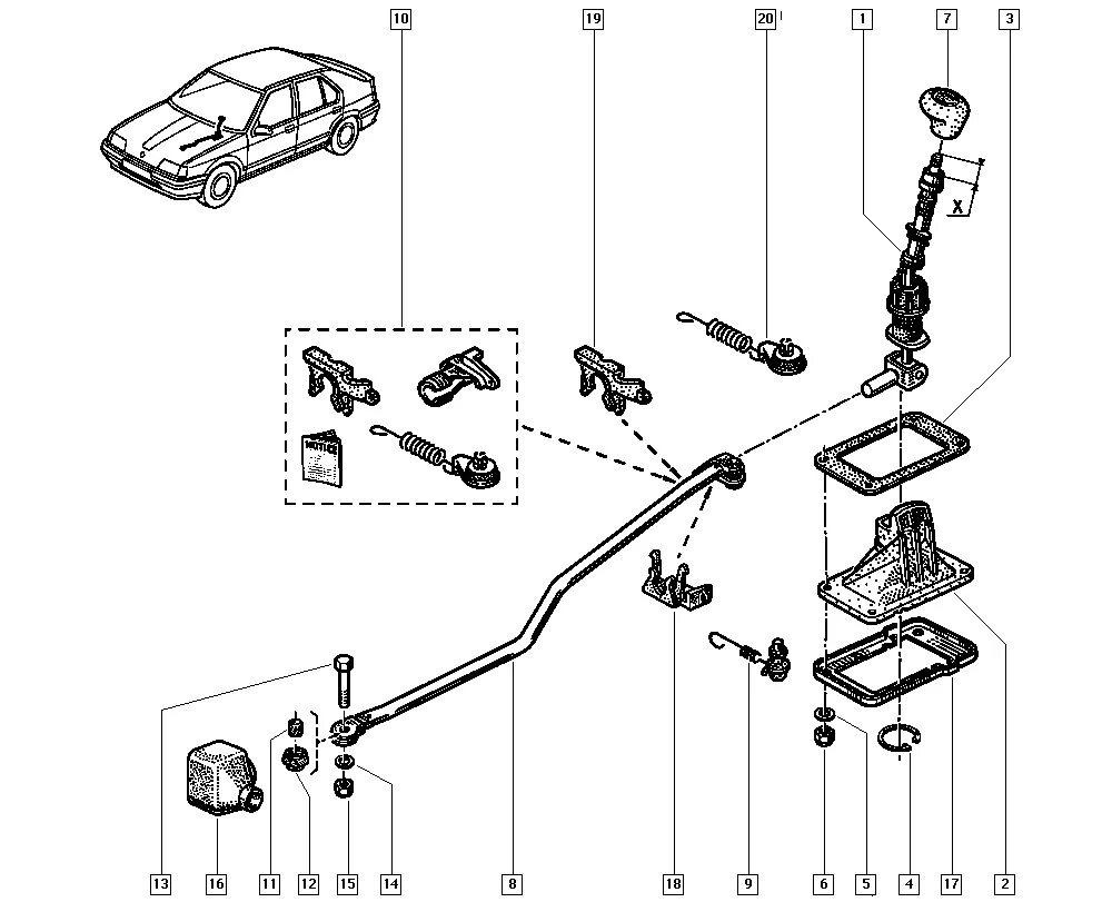 Рено 19 кулиса КПП. Кулиса Renault Logan чертёж. Ремкомплект рычага МКПП Рено Кангу 1. Рычаг КПП Логан 2 схема. Рычаг переключения передач логан