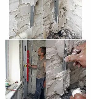 Маячки для выравнивания стен