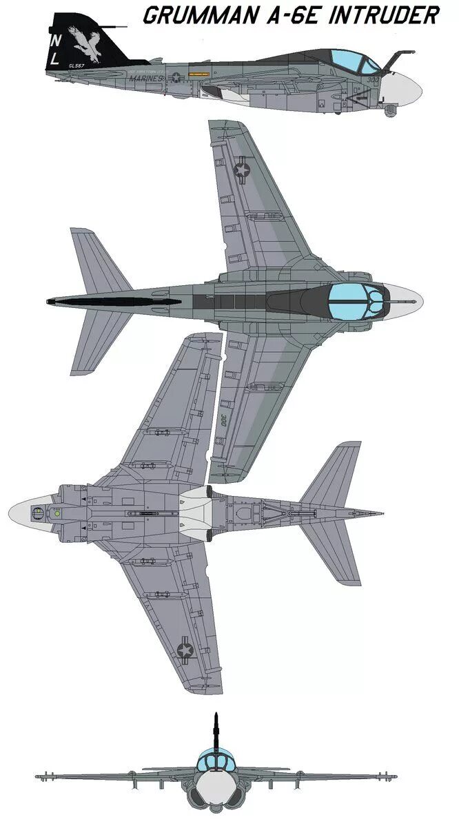 Grumman A-6E Intruder (G-128) - USA - Navy Aviation Photo #1845116 Airliners.net