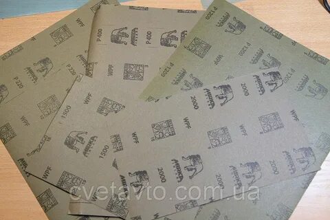 Какая наждачка нужна для покраски