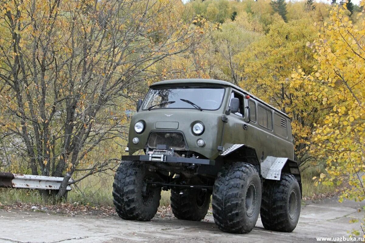 Уазы повышенной проходимости