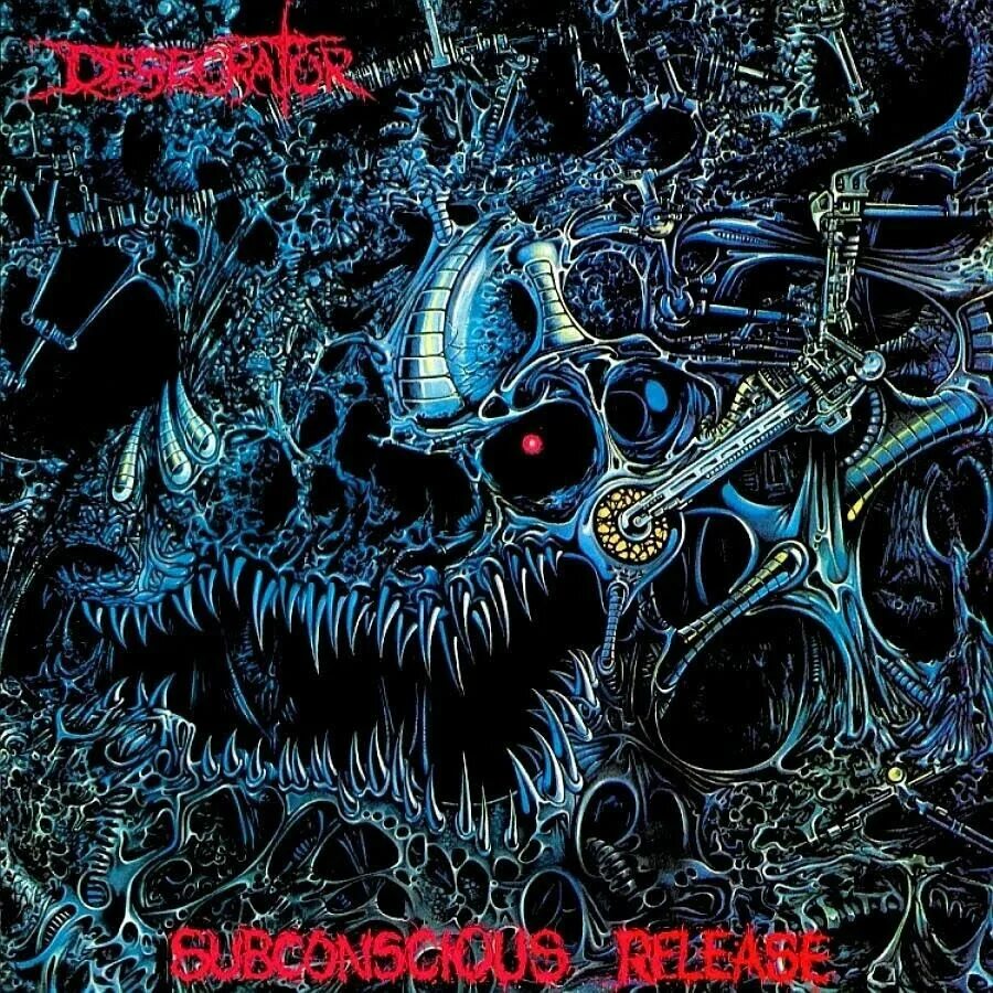 Обложки метал групп. Desecrator Subconscious release 1991. Subconscious release Desecrator. Subconscious release Desecrator метал20.