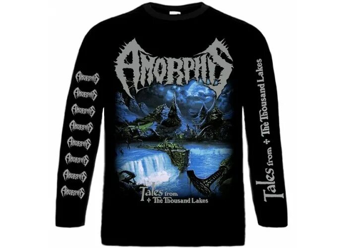 Футболка Amorphis Black Winter Day. Amorphis мерч. Amorphis Tales from the Thousand Lakes. Amorphis футболка с птицей.