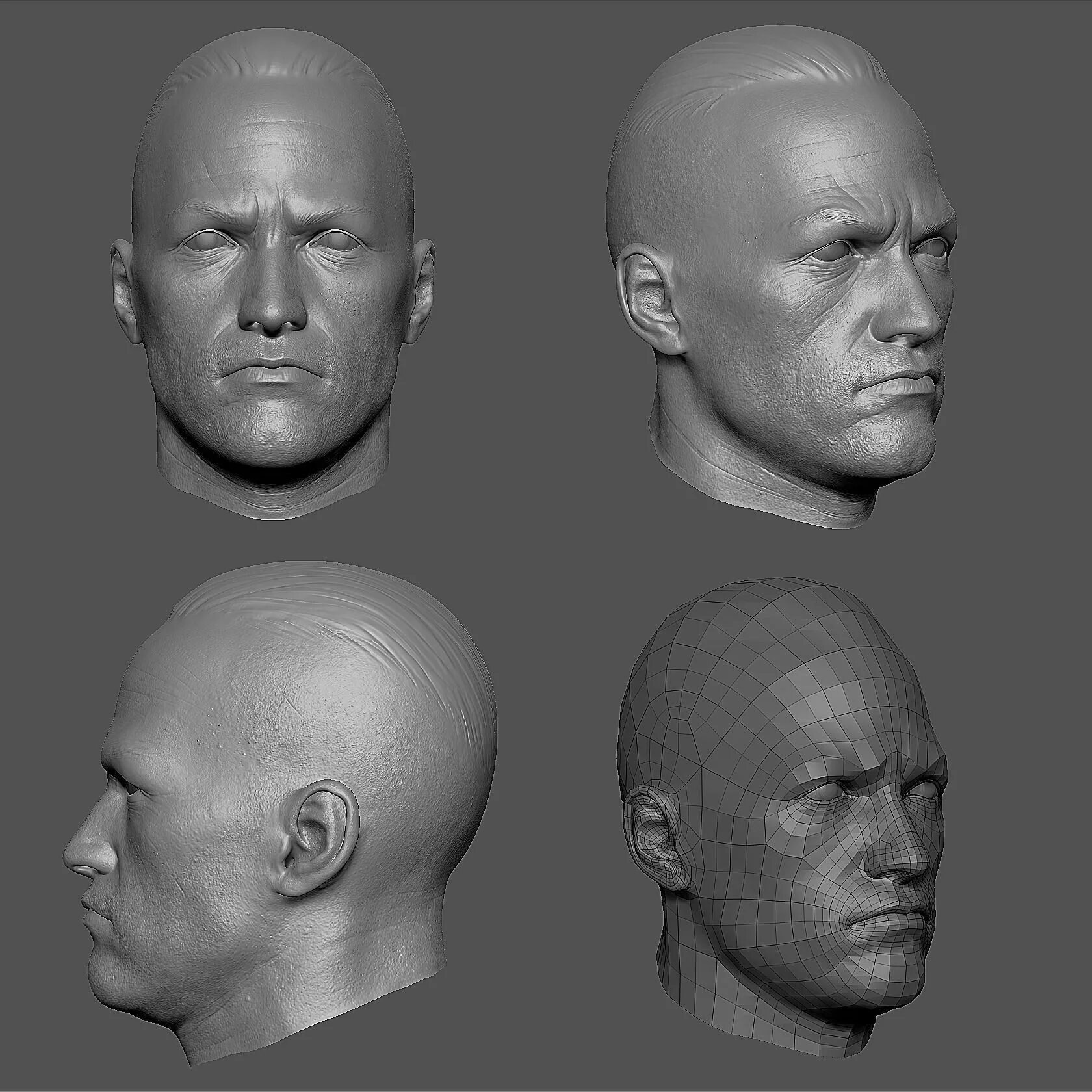 3д моделирование в Zbrush. Референс 3д head man. Меш 3д модель. 3д модель головы Кайдановского. Based heads